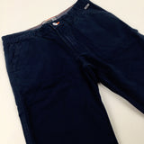 Navy Shorts With Adjustable Waist - Boys 12-13 Years