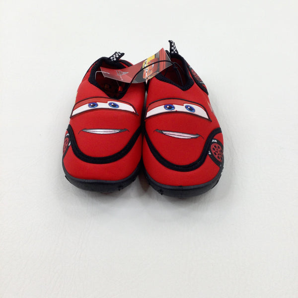 **NEW** Cars Red Beach Shoes - Boys - Shoe Size 10