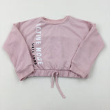 'Active Mode' Pink Sweatshirt - Boys 5-6 Years