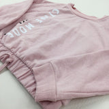 'Active Mode' Pink Sweatshirt - Boys 5-6 Years