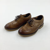 Tan Smart Shoes - Boys - Shoe Size 9
