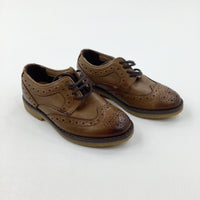 Tan Smart Shoes - Boys - Shoe Size 9