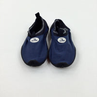 Navy Beach Shoes - Boys - Shoe Size 8.5