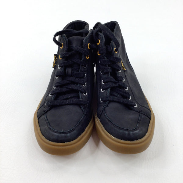 Black Ankle Boots - Boys - Shoe Size 13.5