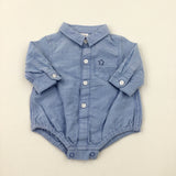 Light Blue Bodysuit - Boys Newborn