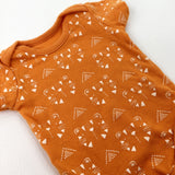 Tigers Orange Bodysuit - Boys Newborn