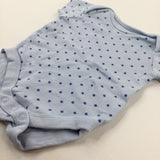 Stars Blue Bodysuit - Boys 0-3 Months