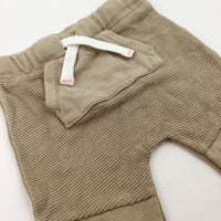 Beige Jersey Trousers - Boys 3-6 Months