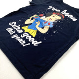 'I've Been Extra Good This Year!' Disney's Snow White Navy T-Shirt - Girls 3-4 Years