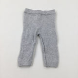 Grey Knitted Trousers - Boys 3-6 Months