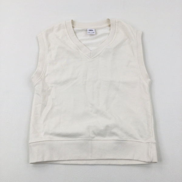 White Tank Top - Girls 8-9 Years