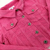 Pink Cord Jacket - Girls 8-9 Years