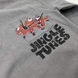 'Jingle Tunes' Santas & Guitars Grey Sweatshirt - Boyos 13-14 Years