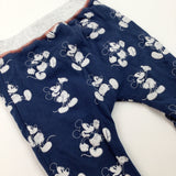 Mickey Mouse Navy Joggers - Boys 9-12 Months