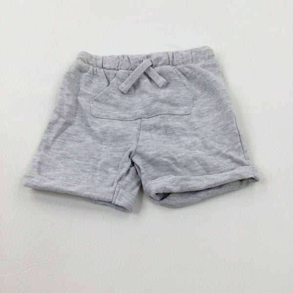 Grey Jersey Shorts - Boys 9-12 Months