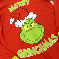 'Merry Grinchmas' The Grinch Red Long Sleeve Top - Boys 9-10 Years