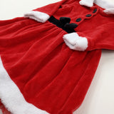 Mrs Claus Red Dress - Girls 9-12 Months