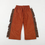 Tassel Panel Orange Cord Trousers - Boys 18-24 Months