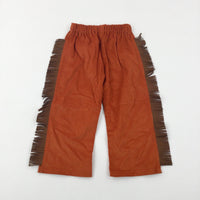 Tassel Panel Orange Cord Trousers - Boys 18-24 Months