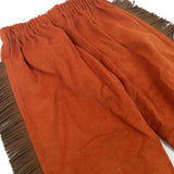 Tassel Panel Orange Cord Trousers - Boys 18-24 Months