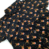 Reindeer & Stars Black Shirt - Boys 2-3 Years