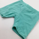 Green Jersey Shorts - Girls 12-18 Months