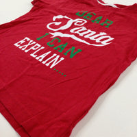 'Dear Santa…' Red T-Shirt - Boys 2-3 Years