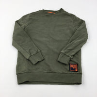 'Urban Style' Khaki Sweatshirt - Boys 10-11 Years