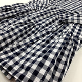 **NEW** Navy Checked Dress - Girls 10-11 Years