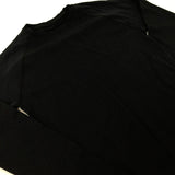 Black Long Sleeve Sports Top - Girls 10-11 Years