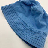 Light Blue Jersey Sun Hat - Boys Newborn