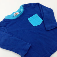 Blue Long Sleeve Top - Boys 6-9 Months