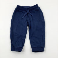 Navy Joggers - Boys 9-12 Months