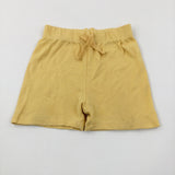 Yellow Jersey Shorts - Boys 9-12 Months