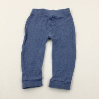 Blue Jersey Trousers - Boys 9-12 Months