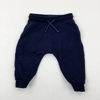 Navy Joggers - Boys 9-12 Months