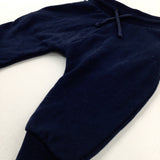 Navy Joggers - Boys 9-12 Months