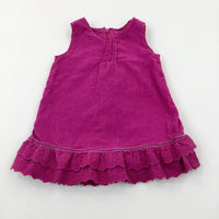 Pink Cord Dress - Girls 9-12 Months