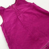 Pink Cord Dress - Girls 9-12 Months