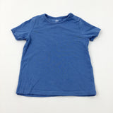 Blue Cotton T-Shirt - Boys 12-18 Months