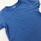 Blue Cotton T-Shirt - Boys 12-18 Months