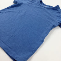 Blue Cotton T-Shirt - Boys 12-18 Months