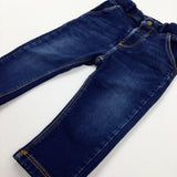 Mid Blue Denim Jeans - Boys 12-18 Months