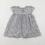 Flowers & Lemons White Dress - Girls 12-18 Months