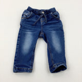 Mid Blue Denim Jeans - Boys 9-12 Months