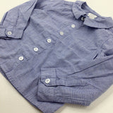 Light Blue Long Sleeve Shirt - Boys 18-24 Months