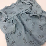 'Marie' Disney's The Aristocats Blue Dress - Girls 9-12 Months