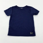 Patterned Navy T-Shirt - Boys 18-24 Months