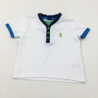 Beetle Motif White T-Shirt - Boys 12-18 Months