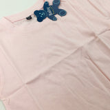 **NEW** Pale Pink T-Shirt - Girls 18-24 Months